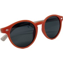 Funeyes Turuncu Çocuk Güneş Gözlüğü Polarize 2-5 Yaş Aralığı ( Esnek -Kırılmara Dayanıklı )