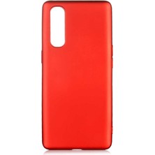 Canpay Oppo Reno 3 Pro 5g Uyumlu Kılıf Soft Flexible Matte Silicone, Ultra Esnek Ultra Ince Ultra Koruyucu Pürüzsüz Mat Silikon