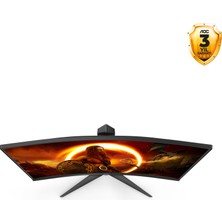 AOC C27G2ZU/BK 27" 240Hz 0.5 ms (HDMI+Display) FreeSync Full HD Curved Monitör