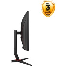 AOC 27" CQ27G2S/BK 1MS 165HZ 2K HDMI DP Monitör