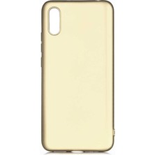 Canpay Xiaomi Redmi 9A Uyumlu Kılıf Soft Flexible Matte Silicone, Ultra Esnek Ultra Ince Ultra Koruyucu Pürüzsüz Mat Silikon