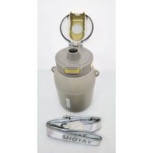 Shotay Dome ST-8081 800ML Çelik Pipetli-Pipetsiz Kullanım Termos Matara Gri