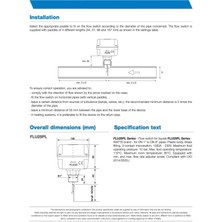 Watts FLU25/PL Sıvı Akış Kontrol Şalteri - Italyan