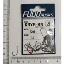 Fudo 6201 Keıryu W/rıng Black Nıckel Iğne No : 4