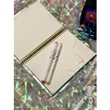 Victoria's Jurnals Altın Renkli Metal Sip. Defter 3285