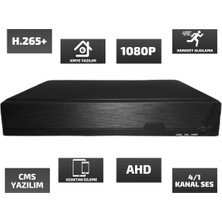 Heromaster 4 Kanal Ahd Dvr 1080P Xmeye Hibrit Kayıt Cihazı Heromaster