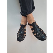 Bodrum Sandalet Loryma  Deri ve El Yapımı Erkek Sandalet
