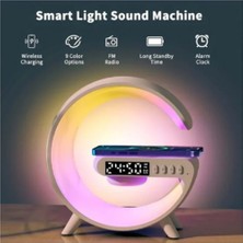 Dp G63 Smart Light Sound Machine Kablosuz Şarj Hoparlör Çok Modlu Işık Kutusu
