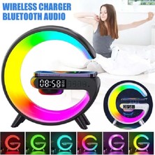 Dp G63 Smart Light Sound Machine Kablosuz Şarj Hoparlör Çok Modlu Işık Kutusu