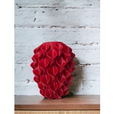 Papusita Vazo Papusita Rose Wave Özel Tasarım Vazo 21 cm x 12 cm - Rose Wave Vase