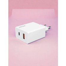 Kensa Şarj Cihazı  Başlığı 50 W Yeni Nesil USB ve Tpc-E  Çıkışlı Ultra Güçlü Hızlı Şarj