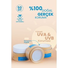 Bade Natural 50 Spf Yüksek Korumalı %100 Mineral Filtreli ve Doğal Çocuklar İçin Güneş Koruyucu Krem 50 ml