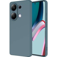 Caseart Xiaomi Redmi Note 13 4g Kapak Kamera Korumalı Içi Kadife Lansman Silikon Kılıf - Koyu Yeşil