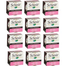 Schesir Ton ve Jambonlu Kedi Konservesi 85 Gr. x 12 Adet