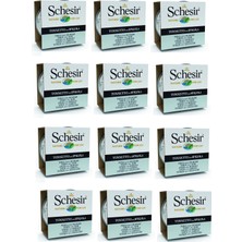Schesir Ton ve Levrek Kedi Konservesi 85 Gr. x 12 Adet