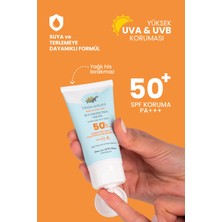 Bade Natural %100 Doğal 50+ SPF Yüksek Korumalı Çocuk Güneş Koruyucu Krem Tüp Mineral Filtreli 50 ml