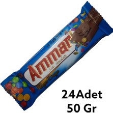 Ammar Draje Şekerli Çikolata 24 Adet 50 gr