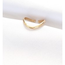Style Of Carmen Yassı Gold Renk Ayarlanabilir Yüzük