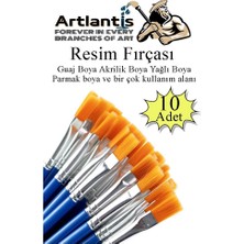 Artlantis Resim Fırçası 10 Adet