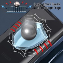 HANPORIUM Samsung Galaxy S24 Ultra Kavisli Hayalet Ekran Koruyucu Esnek Nano Hydrogel Film - Ultra Darbe Emici Etkin Koruma - Ekranı Tam Kaplar