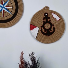 My Work Shop Deniz Temalı 3'lü Afrikan Duvar Tabağı Seti