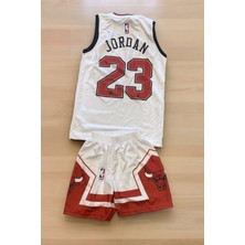 North Stand Chicago Bulls Michael Jordan NBA Çocuk Basketbol Forması