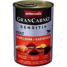 Animonda Gran Carno Sensitive Tavuklu ve Patatesli Yetişkin Köpek Konservesi 400 gr