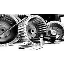 Orfan Çap 120 Boy 50  Delik 11 mm Sağ Yön Radyal Fan Pervanesi