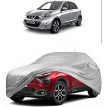 CoverPlus Nissan Micra Uyumlu Miflonlu Oto Branda Premium Kalite Araba Brandası (2014-2020)
