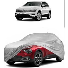 CoverPlus Volkswagen Tiguan Uyumlu Miflonlu Oto Branda Premium Kalite Araba Brandası