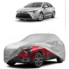 CoverPlus Toyota Corolla Sedan Uyumlu Miflonlu Oto Branda Premium Kalite Araba Brandası (2018-2023)