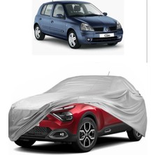 CoverPlus Renault Clio 2 Hb Uyumlu Miflonlu Oto Branda Premium Kalite Araba Brandası
