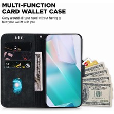 Manyi Mall Realme 8 4g/8 Pro Kabartmalı Sevimli Kaplan Kartı Cep Tutucu Kapak (Yurt Dışından)