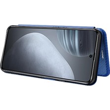 Manyi Mall Cubot X50 Manyetik Karbon Fiber Deri Için Kılıf Folio Flip Case Tam (Yurt Dışından)