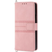 Manyi Mall Samsung Galaxy Z Için Flip Case Magnetic 5 Manyetik Kapatma Cüzdan Kılıf Pu (Yurt Dışından)