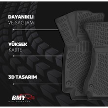 Rizline Gmc Yukon Xl/yukon Denali Xl 7 - 8 Koltuklu 2021 Sonrası 3D Araca Özel Paspas ve Bagaj Havuzu Bmy