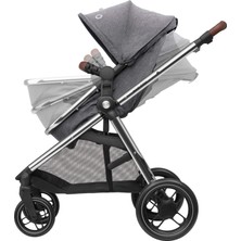 Maxi-Cosi Zelia3 Luxe 2'si Bir Arada Portbebeli Premium Bebek Arabası Twillic Grey