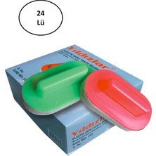 Yıldızlar Plastik Saplı Tahta Silgisi 24'lü