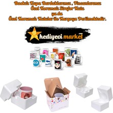 Hediyeci Market Boğa Burcu Kadınına Özel Beyaz Kupa Bardak - HMK-00106-03