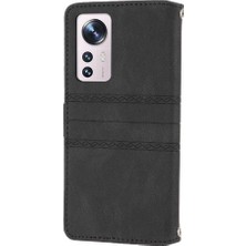 Mellow Shop Xiaomi 12 PRO/12S Pro Pu Deri Manyetik Kapatma Cüzdan Için Flip Case (Yurt Dışından)