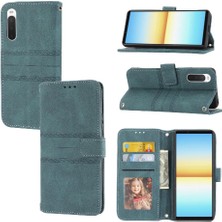 Mellow Shop Sony Xperia 10 V Darbeye Koruyucu Pu Deri Cüzdan Için Flip Case (Yurt Dışından)