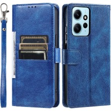 Mellow Shop Xiaomi Redmi Not 12 Için Flip Case 4g Pu Deri Kickstand 6 Kart Yuvaları (Yurt Dışından)