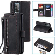 Mellow Shop Samsung Galaxy Için Flip Case A52S 5g Kordon Cüzdan Kickstand 9 Kart Yuvaları (Yurt Dışından)