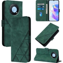 Mellow Shop Huawei Nova Y90 Pu Deri Flip Folio Kitap Koruyucu Cüzdan Kart (Yurt Dışından)