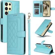 Mellow Shop Samsung Galaxy S24 Için Flip Case Ultra Cüzdan Basit Iş Darbeye (Yurt Dışından)