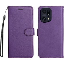 Mellow Shop Oppo Bulmak Için Flip Case X5 Pro Yüksek Kaliteli Deri Klasik Düz Renk (Yurt Dışından)