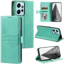 Mellow Shop Xiaomi Redmi Not 12 Için Flip Case 4g Pu Deri Kickstand 6 Kart Yuvaları (Yurt Dışından)