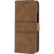 Mellow Shop Samsung Galaxy Z Için Flip Case 5 3 5g Cüzdan Kılıf Kickstand Manyetik Pu (Yurt Dışından)