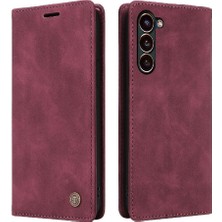 Mellow Shop Samsung Galaxy S24 Artı Deri Kılıf Cüzdan Basit Iş Için Flip Case (Yurt Dışından)