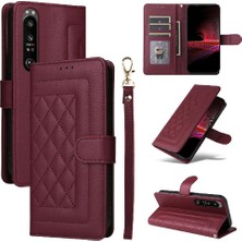 Mellow Shop Sony Xperia 1 Iii Için Flip Case Cüzdan Darbeye Deri Kılıf Kapak Çevirin (Yurt Dışından)